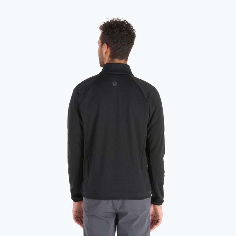 Мъжки суитшърт от полар Marmot Leconte Fleece черен 3