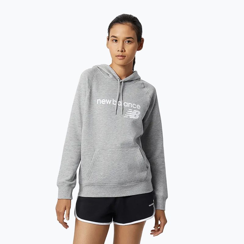 Дамски суитшърт New Balance Core Fleece Hoodie grey