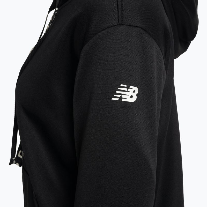 Дамски суитшърт за тренировки New Balance Relentless Performance Fleece Full Zip сив WJ13174 4