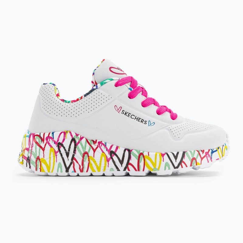 Детски маратонки SKECHERS Uno Lite Lovely Luv white/multi 2