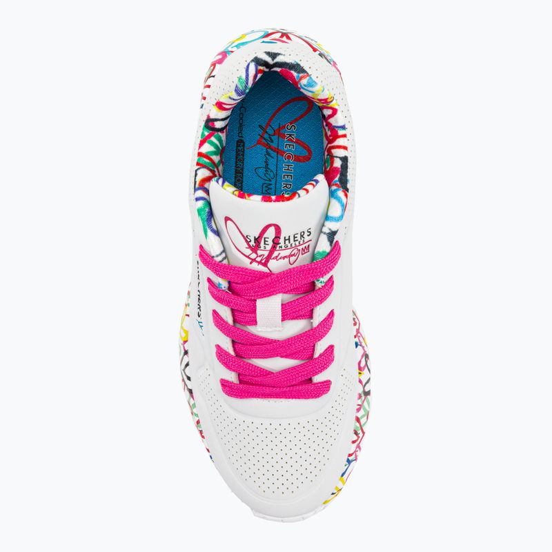 Детски маратонки SKECHERS Uno Lite Lovely Luv white/multi 6