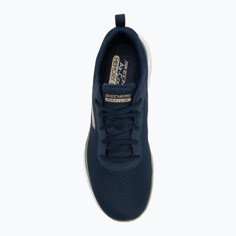 Дамски обувки SKECHERS Flex Appeal 4.0 Brilliant View navy/gold 5