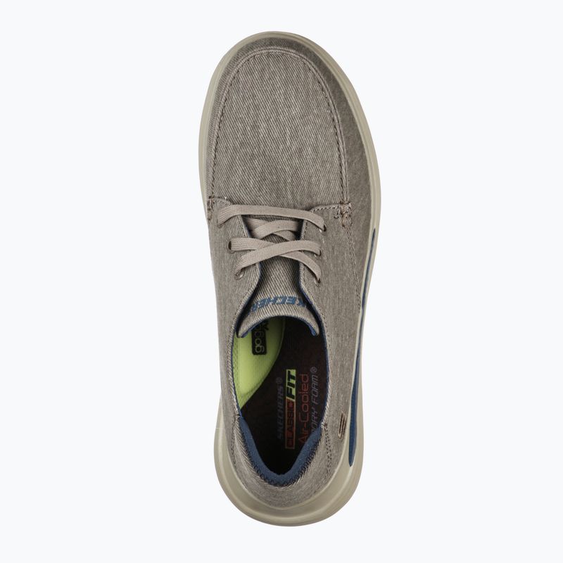 Мъжки обувки SKECHERS Proven Forenzo khaki 11