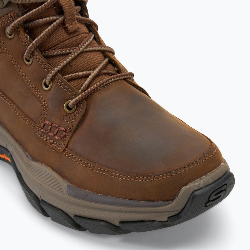 Мъжки обувки SKECHERS Respected Boswell dark brown 7