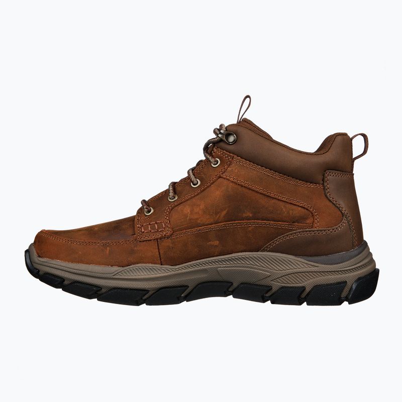 Мъжки обувки SKECHERS Respected Boswell dark brown 10