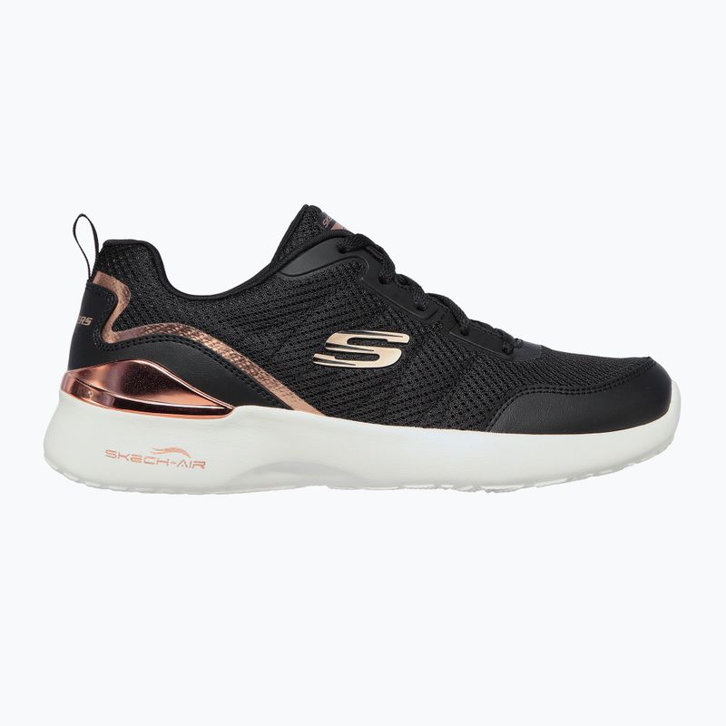 Дамски обувки за тренировка SKECHERS Skech-Air Dynamight The Halcyon black/rose gold 7