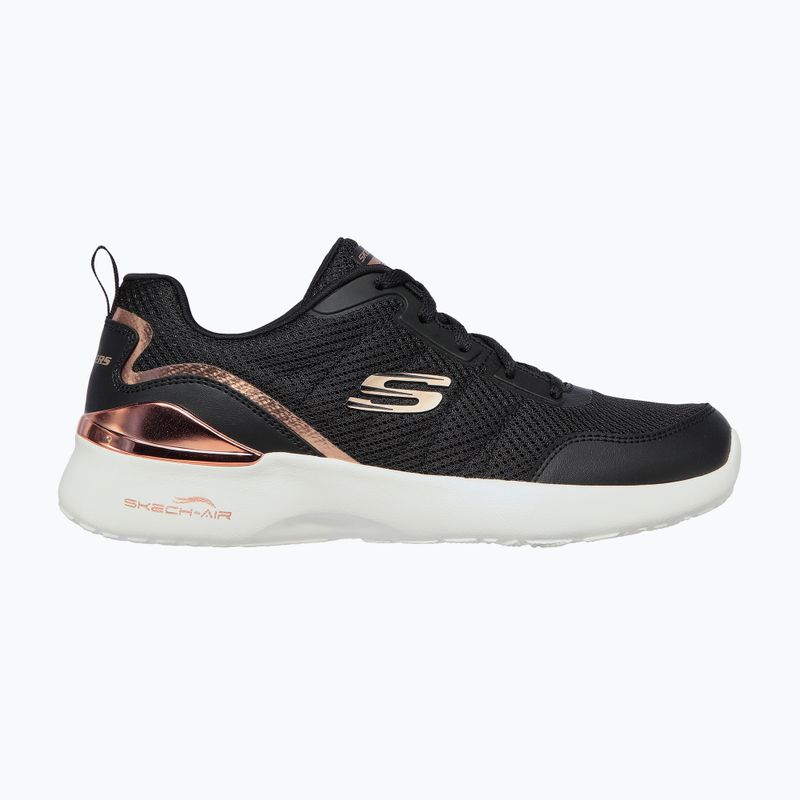 Дамски обувки за тренировка SKECHERS Skech-Air Dynamight The Halcyon black/rose gold 8