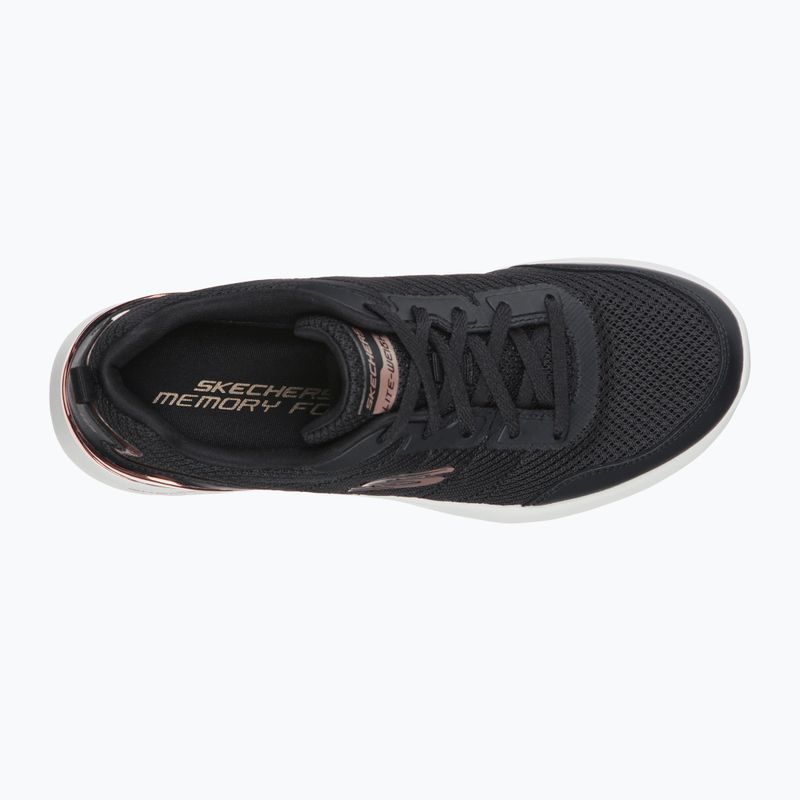 Дамски обувки за тренировка SKECHERS Skech-Air Dynamight The Halcyon black/rose gold 11