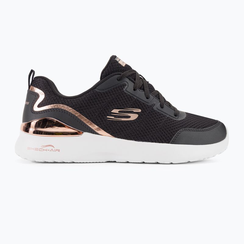 Дамски обувки за тренировка SKECHERS Skech-Air Dynamight The Halcyon black/rose gold 2