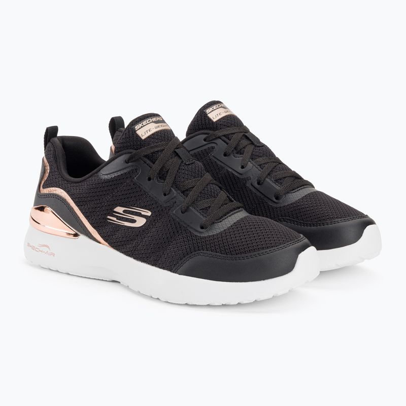 Дамски обувки за тренировка SKECHERS Skech-Air Dynamight The Halcyon black/rose gold 4