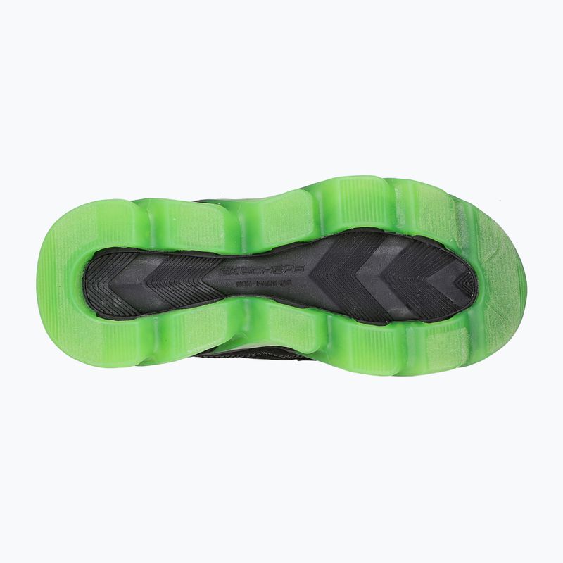 Детски обувки SKECHERS Mega-Surge Flash Breeze black/blue/lime 11