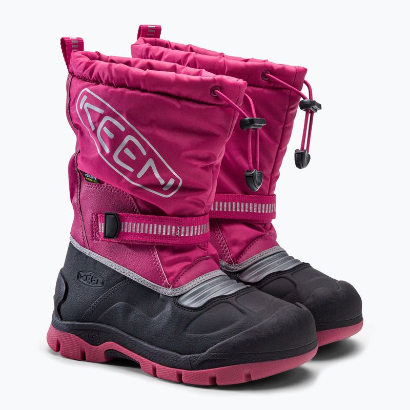Детски ботуши за сняг KEEN Snow Troll розови 1026757 5