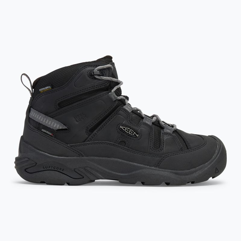 Мъжки туристически обувки KEEN Circadia Mid Polar black/steel grey 2
