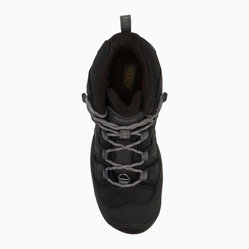Мъжки туристически обувки KEEN Circadia Mid Polar black/steel grey 5