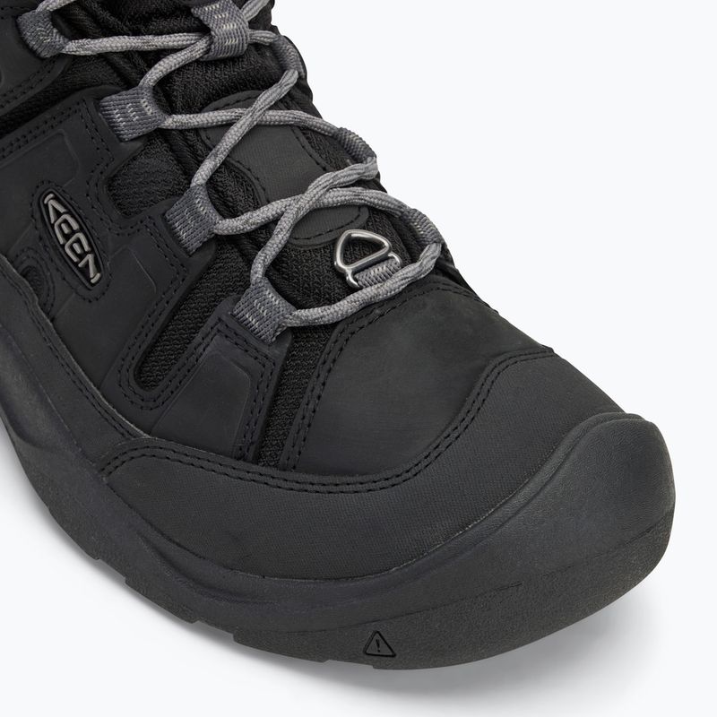 Мъжки туристически обувки KEEN Circadia Mid Polar black/steel grey 7