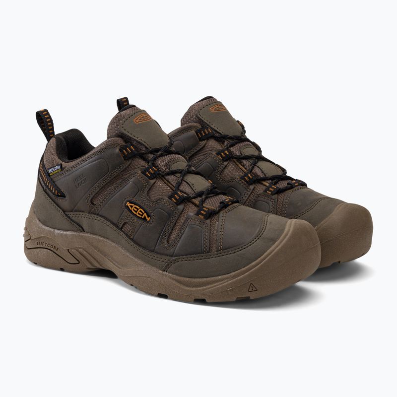 KEEN Circadia WP мъжки ботуши за трекинг кафяви 1027259 4