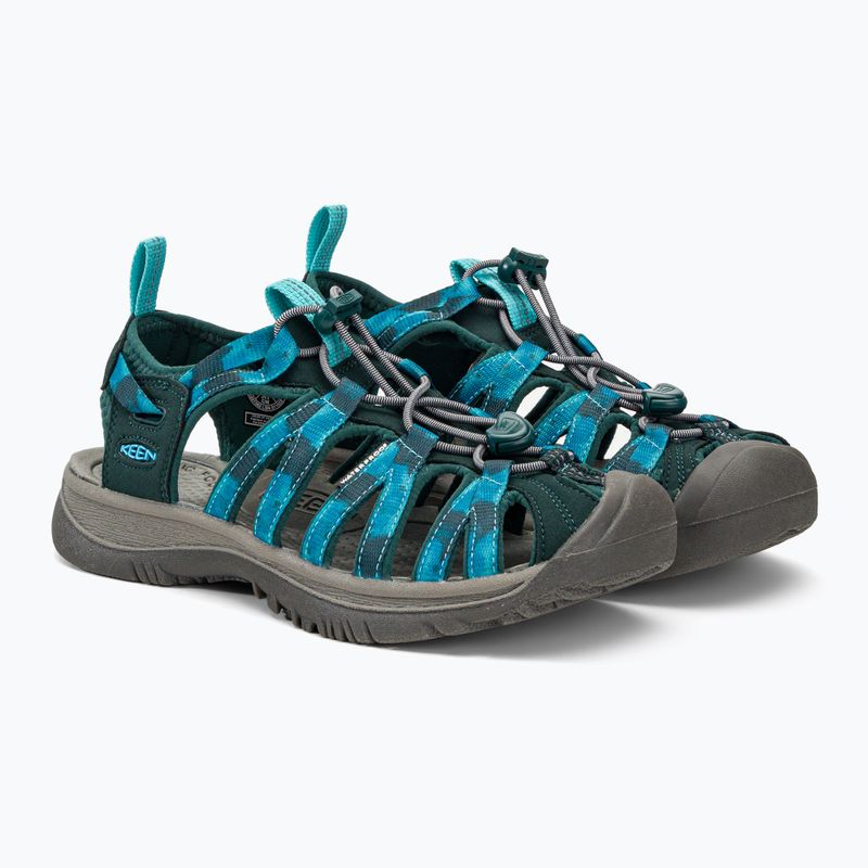 Keen Whisper Sea Moss дамски сандали за трекинг, сини 1027362 4