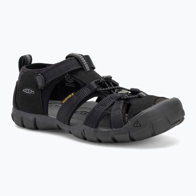KEEN Seacamp II CNX юношески сандали черно/сиво