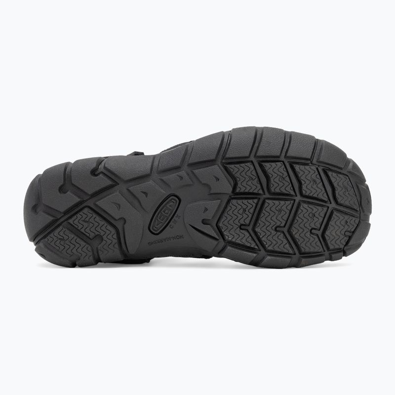 KEEN Seacamp II CNX юношески сандали черно/сиво 4