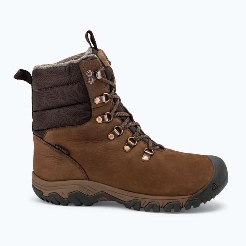 Дамски ботуши за сняг KEEN Greta Boot Wp bison/java 2