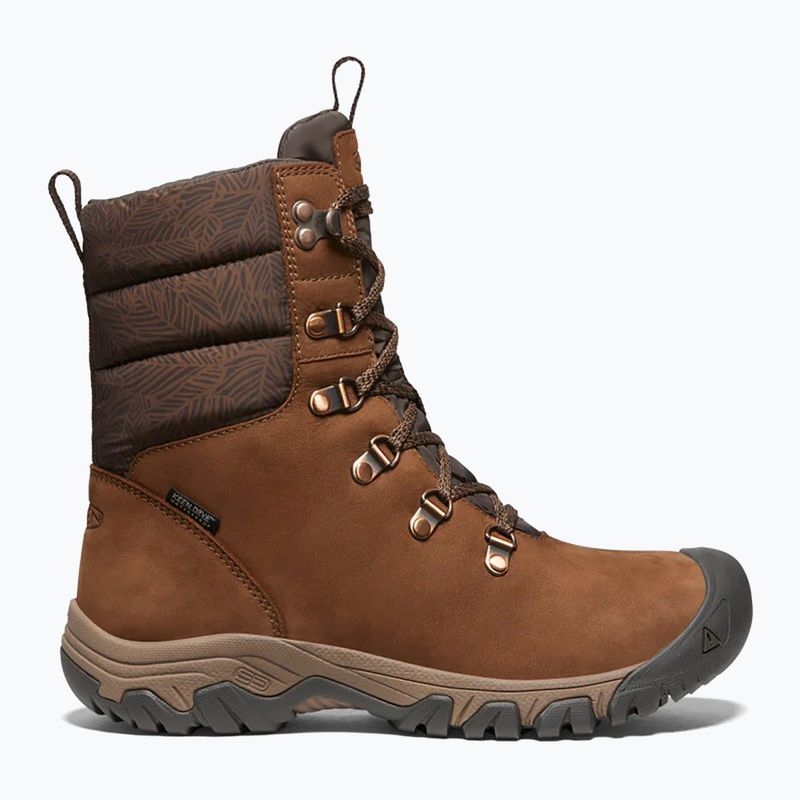 Дамски ботуши за сняг KEEN Greta Boot Wp bison/java 8