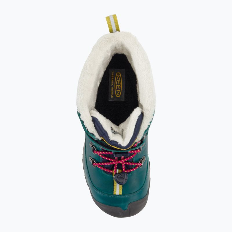 Детски ботуши за трекинг KEEN Kanibou WP deep lagoon/jazzy 6