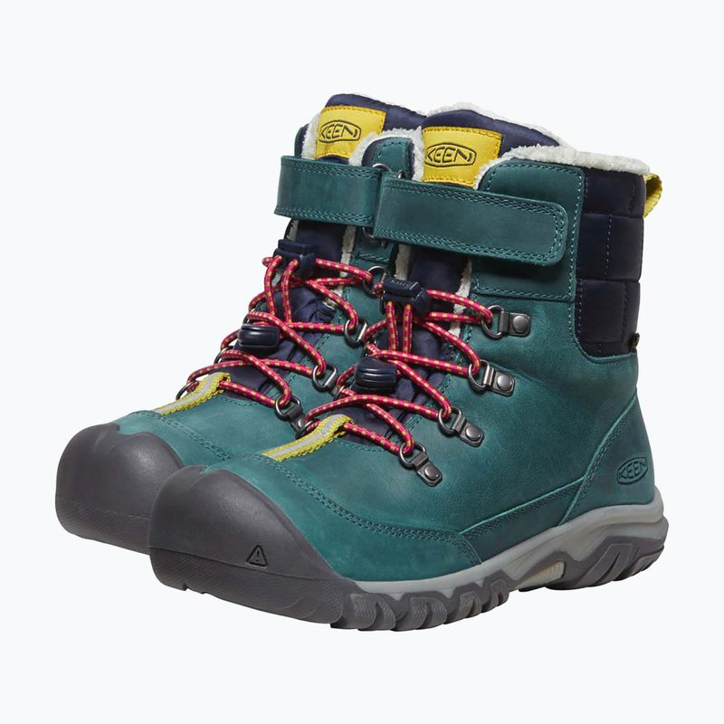 Детски ботуши за трекинг KEEN Kanibou WP deep lagoon/jazzy 9