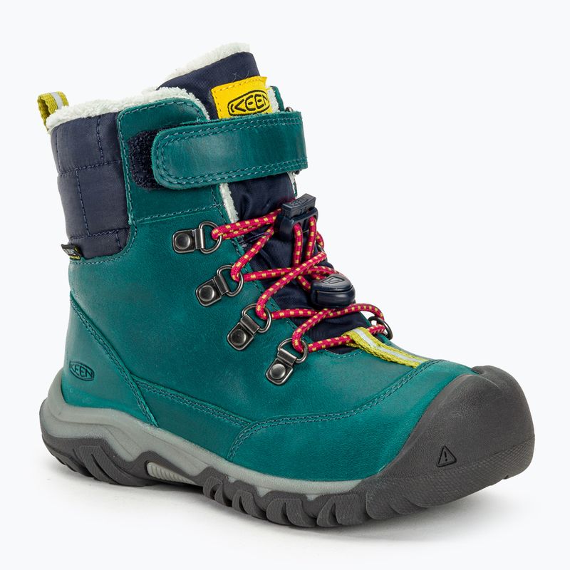 Детски ботуши за сняг KEEN Kanibou WP deep lagoon/jazzy