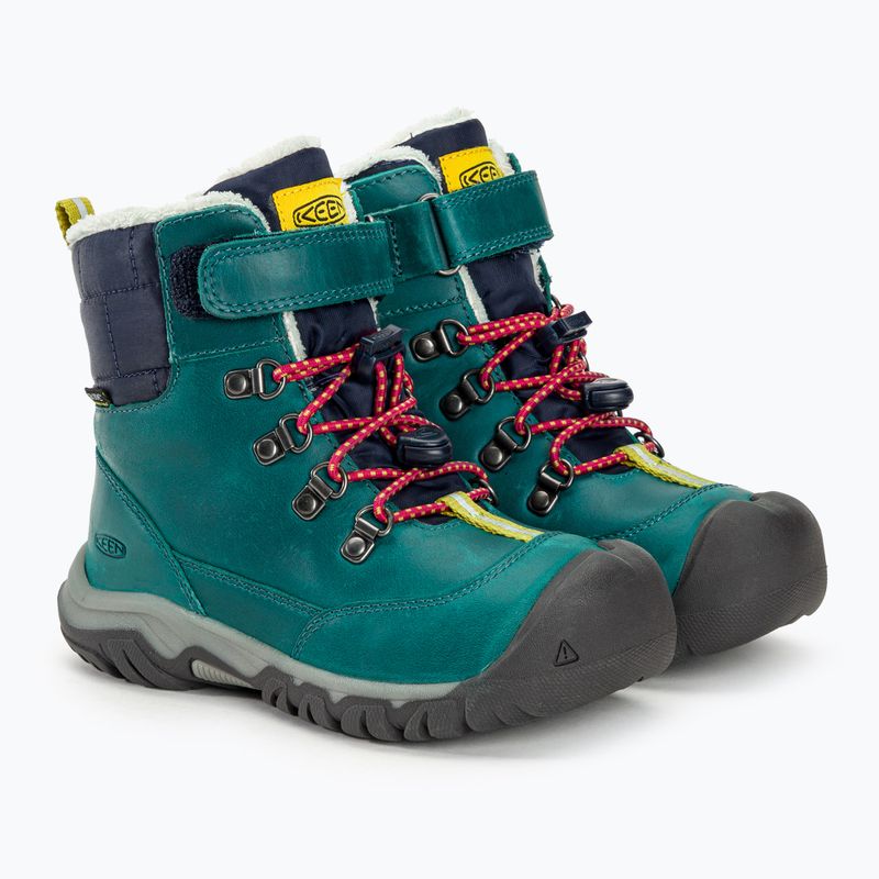 Детски ботуши за сняг KEEN Kanibou WP deep lagoon/jazzy 4