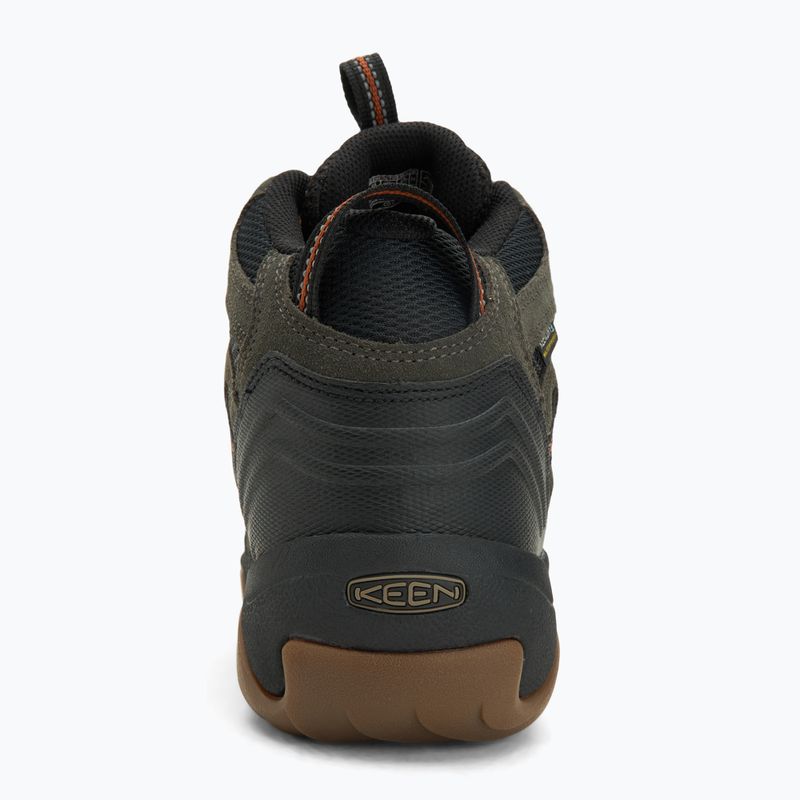 Мъжки обувки за трекинг KEEN Headout Mid Waterproof black olive/fossil orange 6