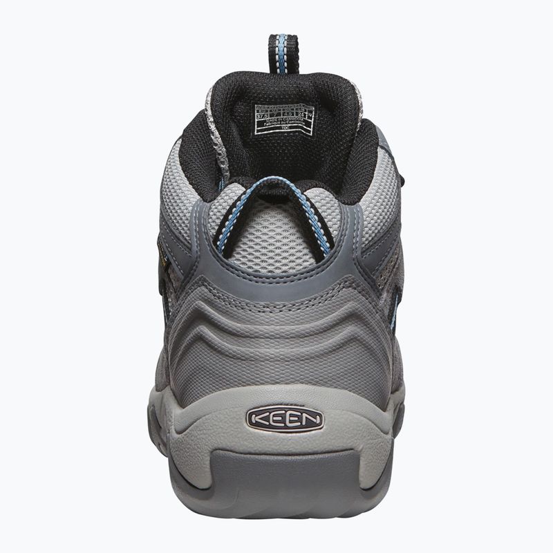 Дамски обувки за трекинг KEEN Headout Mid Waterproof Steel Grey/Blue Heaven 12