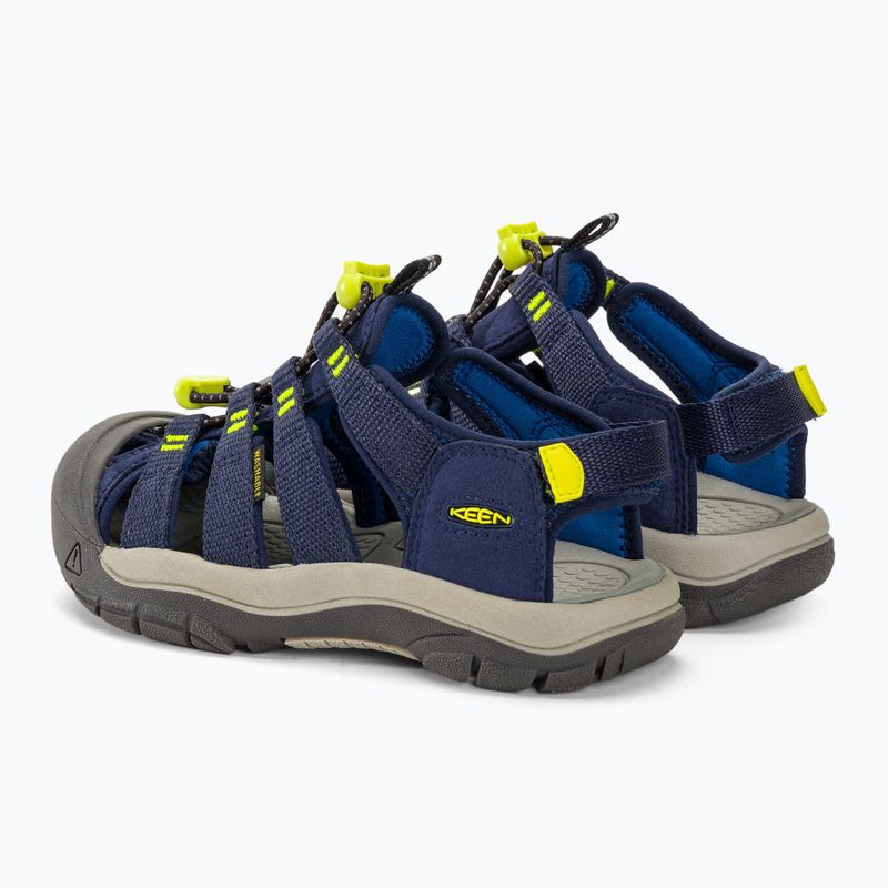 Детски сандали KEEN Newport Boundless navy academy/evening primrose 3