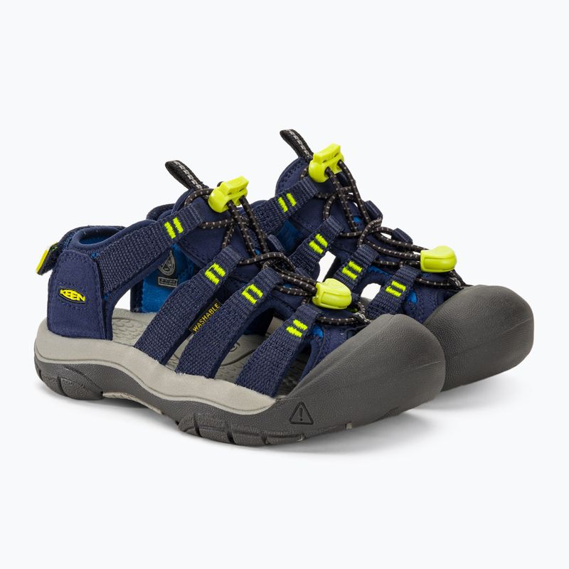 Детски сандали KEEN Newport Boundless navy academy/evening primrose 4