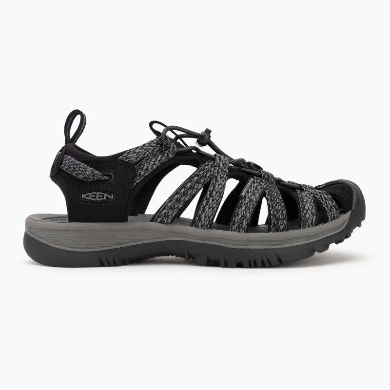 Дамски сандали KEEN Whisper black/ steel grey 2