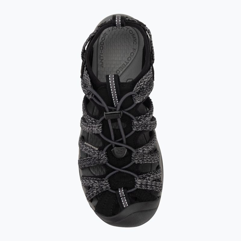 Дамски сандали KEEN Whisper black/ steel grey 5