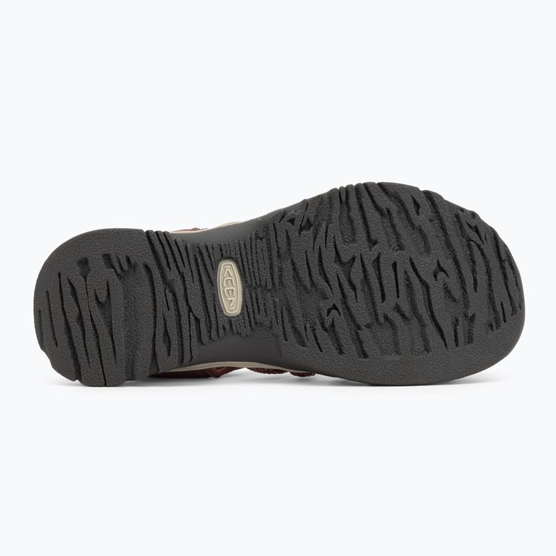 Дамски сандали KEEN Whisper rose brown/peach parfait 4