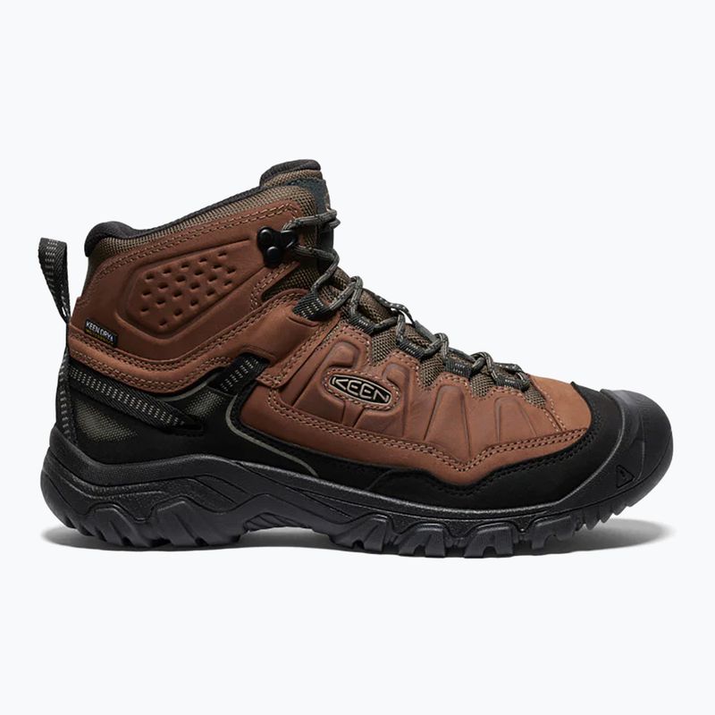 Мъжки обувки за трекинг KEEN Targhee IV Mid Wp wide bison / brindle 8