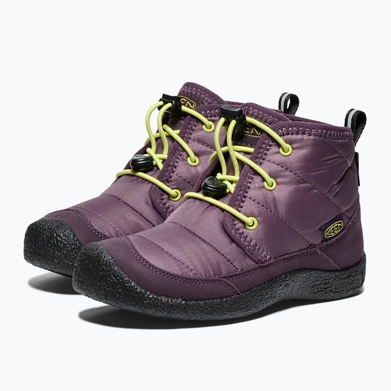Младежки обувки KEEN Howser II Chukka WP plum perfect/daiquiri green 9