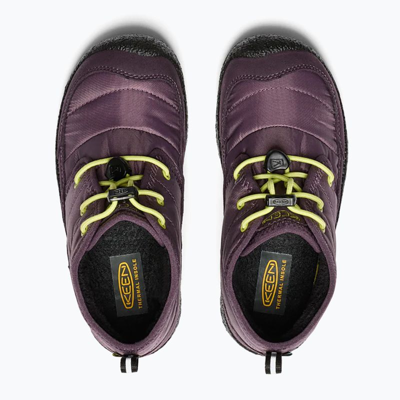 Младежки обувки KEEN Howser II Chukka WP plum perfect/daiquiri green 10