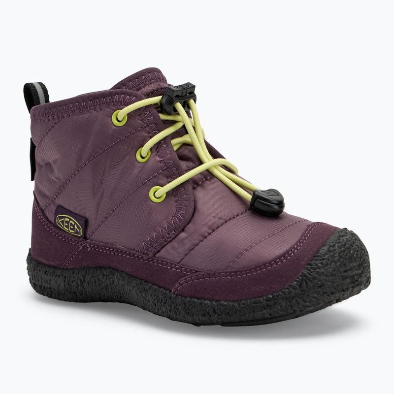 Детски обувки KEEN Howser II Chukka WP plum perfect/daiquiri green