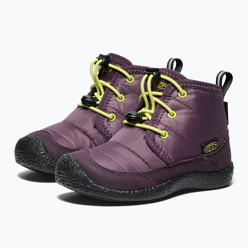 Детски обувки KEEN Howser II Chukka WP plum perfect/daiquiri green 9