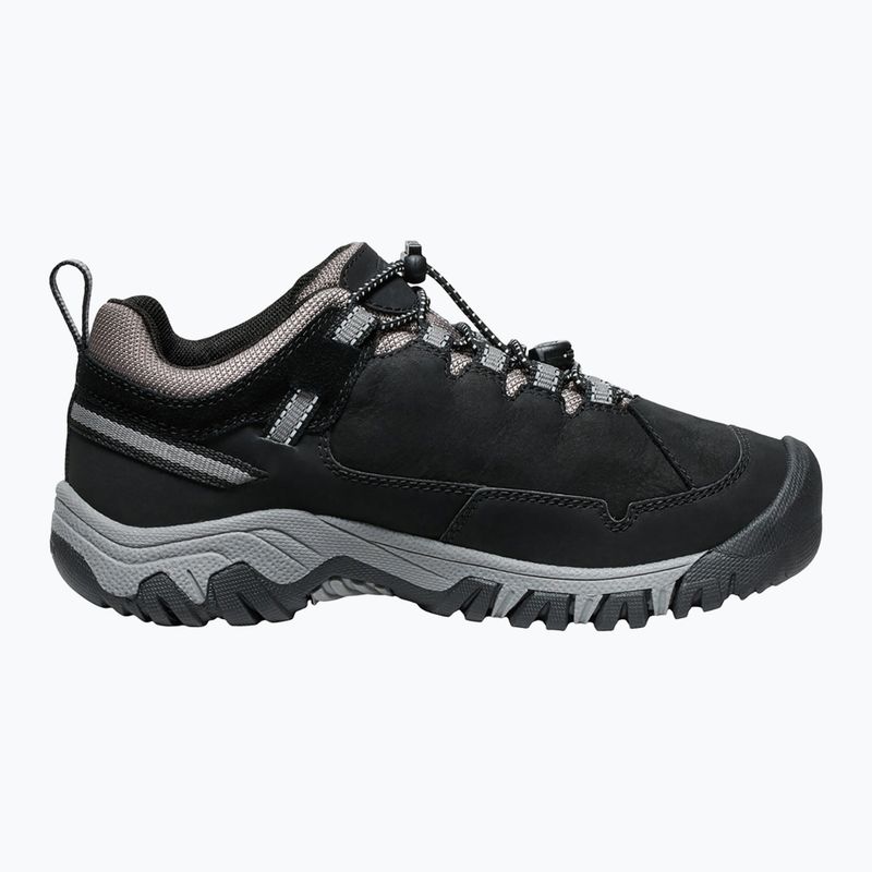 Детски обувки за трекинг KEEN Targhee IV Low Waterproof black/steel grey 3