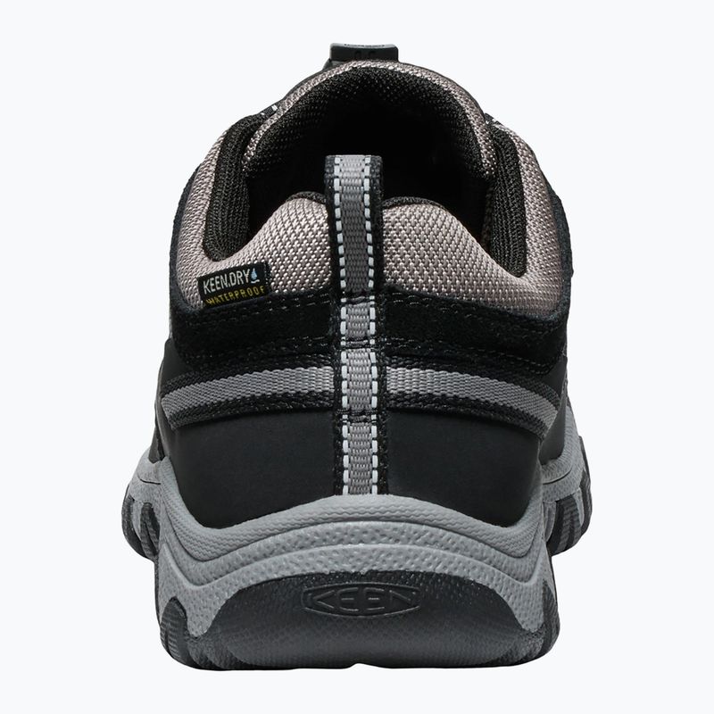 Детски обувки за трекинг KEEN Targhee IV Low Waterproof black/steel grey 5