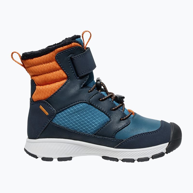 Детски ботуши за сняг KEEN Skua Winter WP sky captain/gold flame 9