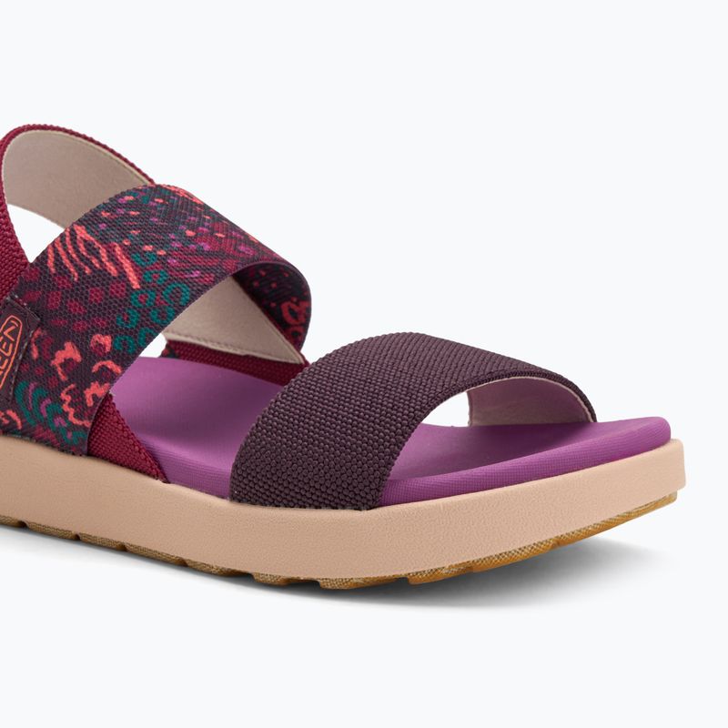 Дамски сандали KEEN Elle Backstrap beaujolais/plum perfect 7