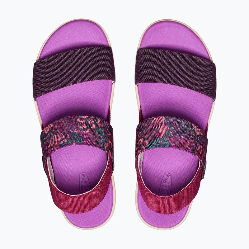 Дамски сандали KEEN Elle Backstrap beaujolais/plum perfect 12