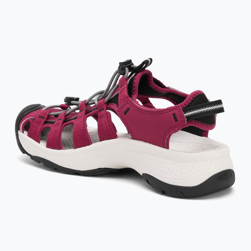 KEEN Astoria West дамски сандали beaujolais/star white 3