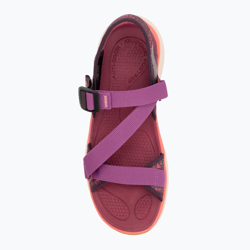 Дамски сандали KEEN Leiki OT plum perfect/dubarry 5