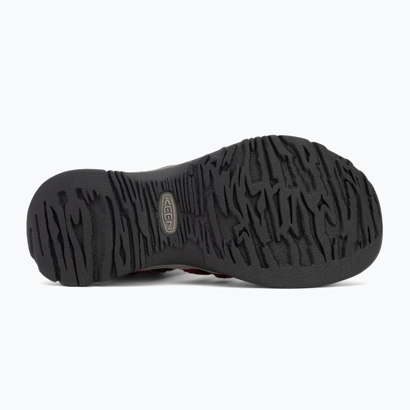 Дамски сандали KEEN Whisper beaujolais/ black 4