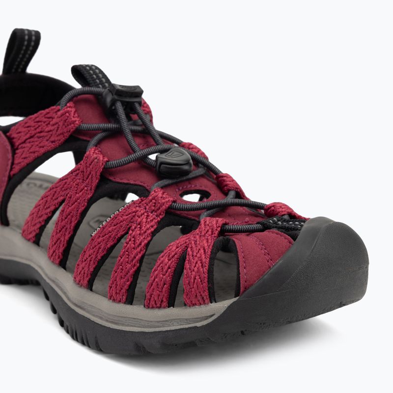 Дамски сандали KEEN Whisper beaujolais/ black 7